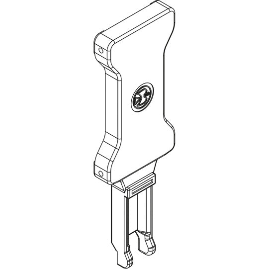 Centering piece C-profile for Solidmaster folding pillar