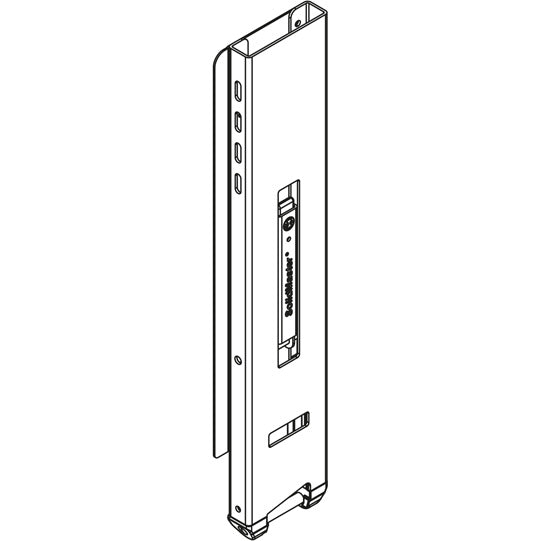 Rear pillar Solidmaster 801H, 500 mm, w/o connection