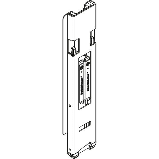 Rear pillar Solidmaster 802HS,KTL,left,500mm,w.lock/attach.