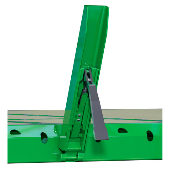 Stanchion lock H12/105 f. U-profile 40 x 120 x 40 x 5 mm