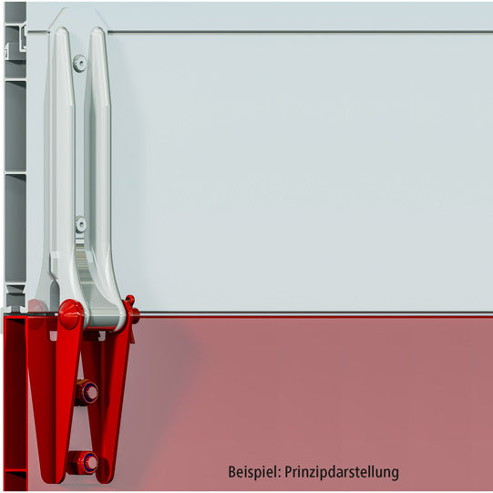 Hinge bracket (bolt-on bracket) 114 M, galvanised