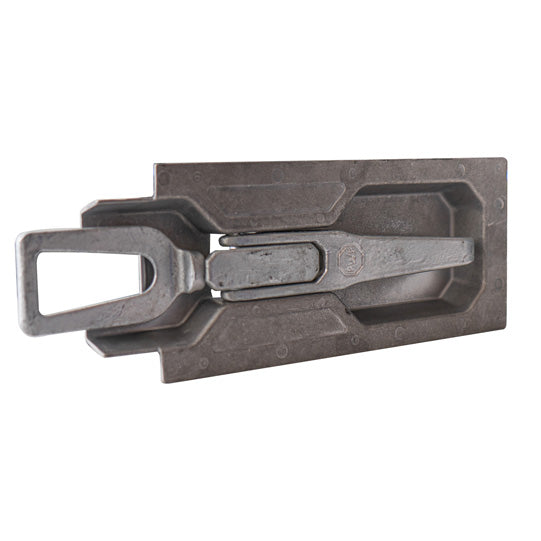 PWP cam lock w/ long engagement eyelet, aluminium/stl.