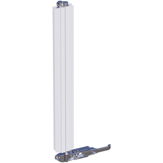PWP espagnolette lock Boxer II 600mm, anodised, screw-on.
