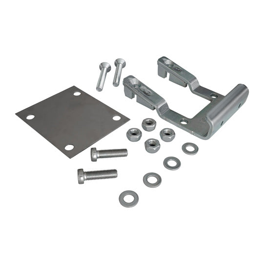 PWP pillarpocket screw-on, galvanised, w. mtg. material