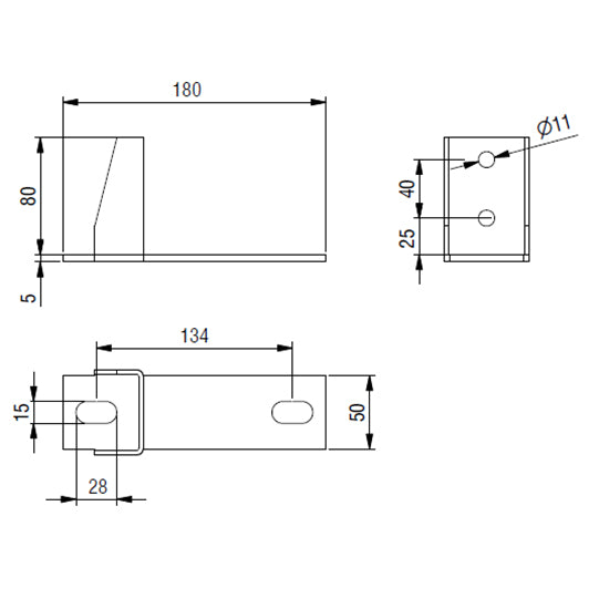 PWP bridge mounting for Mercedes Sprinter/Mod.2006