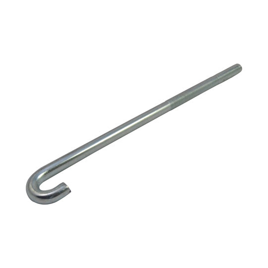 PWP hook bolt, length 440 mm, M14 x 1.5, galvanised