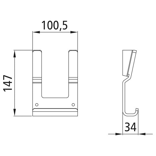 K20 Stanchion bearing, raw stl., f. welding on