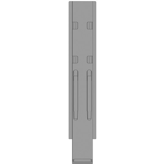 K20 centre pillar, stl., microZINQ 5, 800 mm, w/out holder