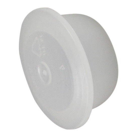 Plastic cover cap for holes in galv. front pillars, natural