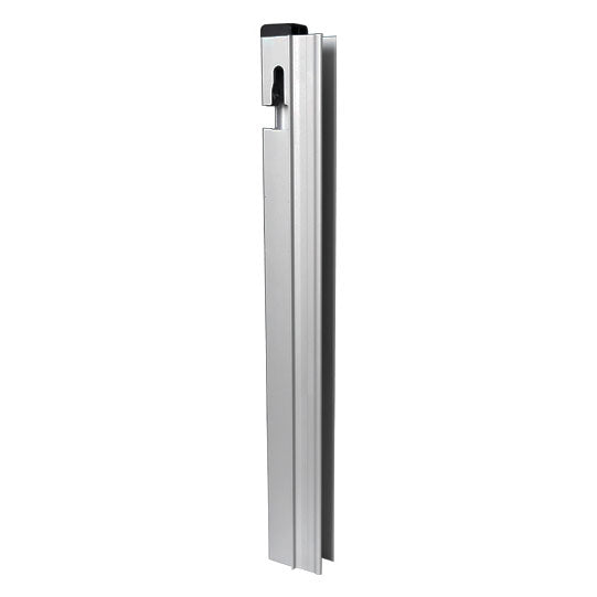 T50 lock. profile/ctrholder, aluminum, 505 mm, L