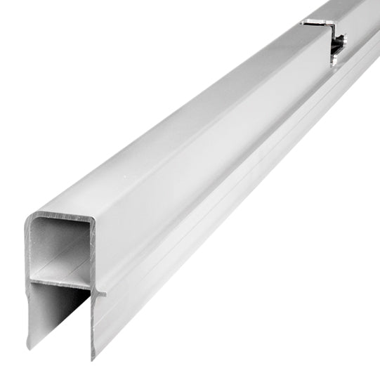 T50 lock. profile/ctrholder, aluminum, 1600 mm, L