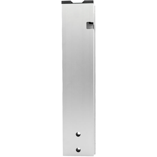 T50 rear corner stanchion, aluminum, 300 mm, R, screw-on