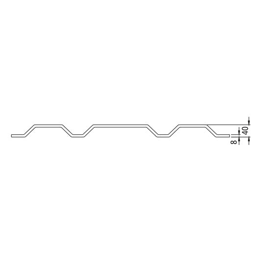 Mounting plate MP 4101 for 2" fifth wheel couplings