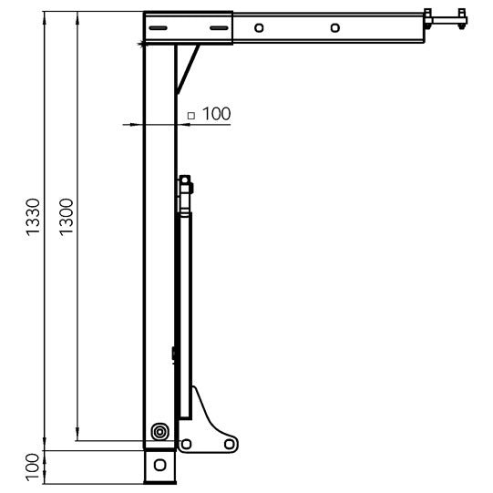 Tuki SS 86 TSKL2 640.503.000, vaihtolavalle