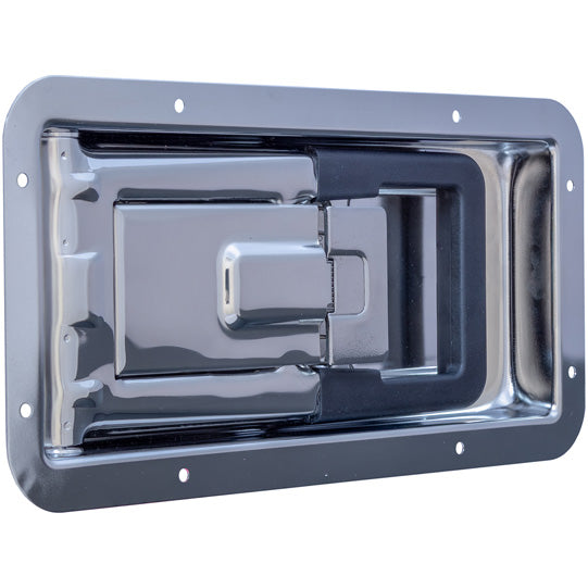 Espagnolette lock Ø 16 mm, stainless, installation depth 27.5 m