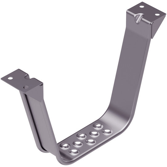 Step bracket, galvanised, height 250 mm, approx. 175 x 70 mm
