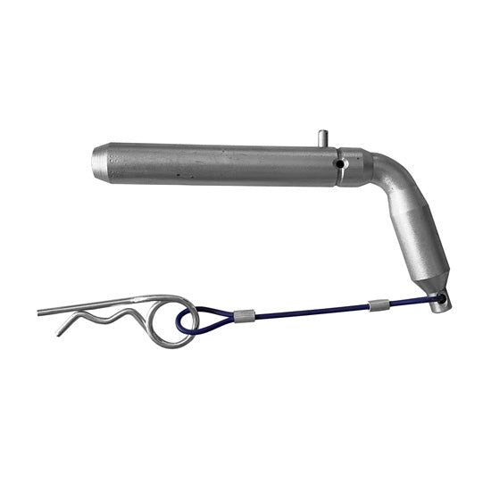 Socket pin, bore 24/24 x 130 mm, single pin lock