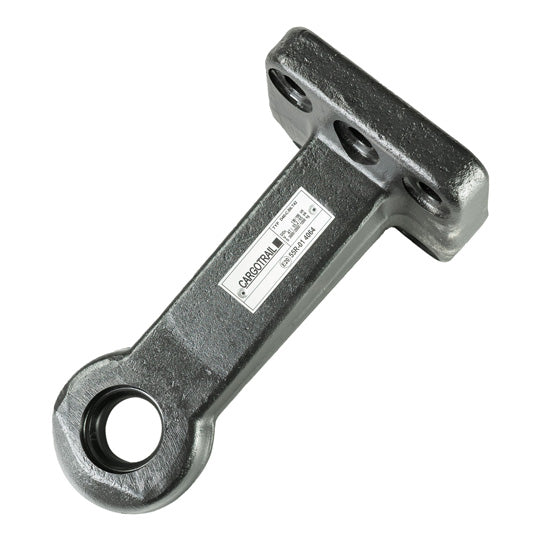 Drawbar eye 40 B w/ flange, 6-hole
