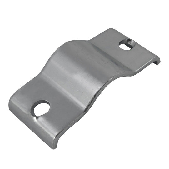 Clamping bracket f. mudguard brackets, galvanised, f. Ø 40/42.4
