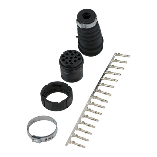Connector set 15-pin socket housing
