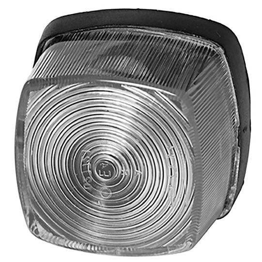 Squarepoint, 12 V, white, without spotlight, grommet