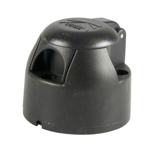 Socket outlet, 12 V, 7-pin, DIN/ISO 1724