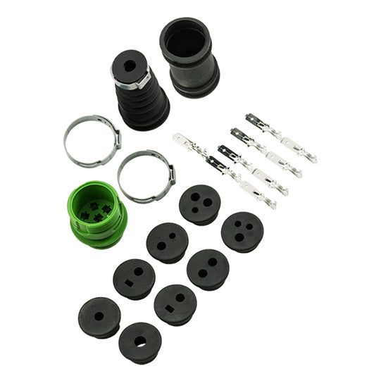 Connector set 7-pin ASS, right, pin, green