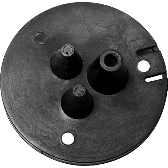 Rubber grommet, triple, for socket outlet