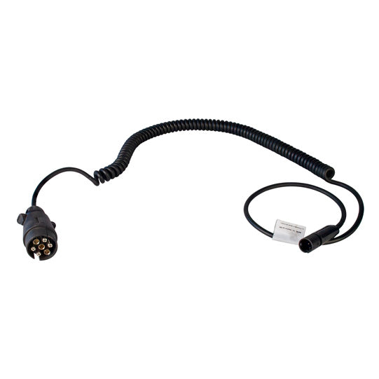 Electric coil, 7-pin plug ISO 3731, 3-pin ASS