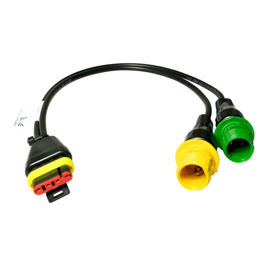 Y-cable, 4-pin Superseal to 2x2-pin ASS pin