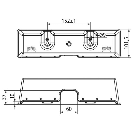 Protective cover, for EcoLED II/Europoint III
