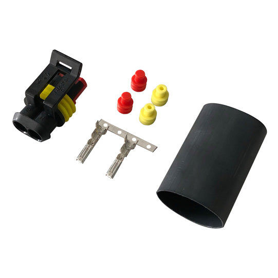 Connector set, 2-pin AMP Superseal socket