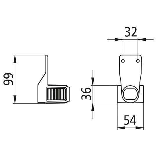 Superpoint IV LED, 12/24 V, re, pendant, rt/ws/ge, 1.00m,DC