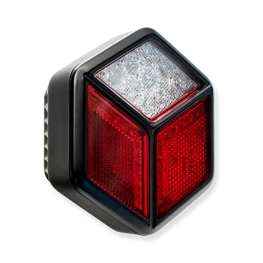 MiniLED III, 3-function, 12/24 V, L/R, 0.5 m, 5-pin bayonet