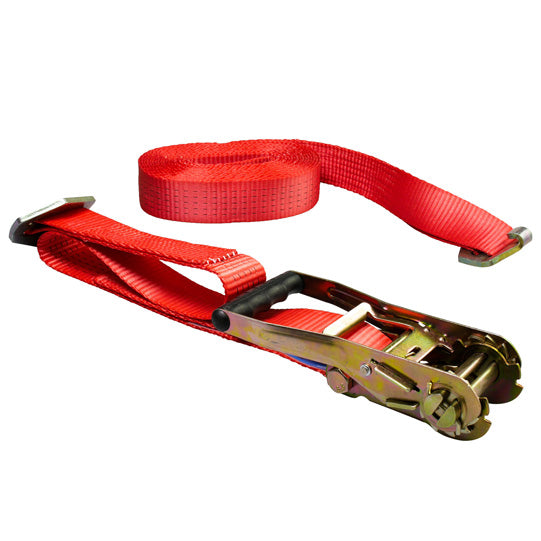 Lashing strap 4035, 8m, 50mm, LC2000, STF 350daN, flat hooks