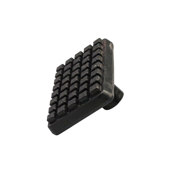 Rubber base, black, spigot 24 Ø mm