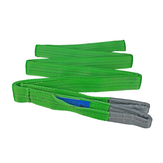 Lifting strap, green, 4 m, 2000 kg