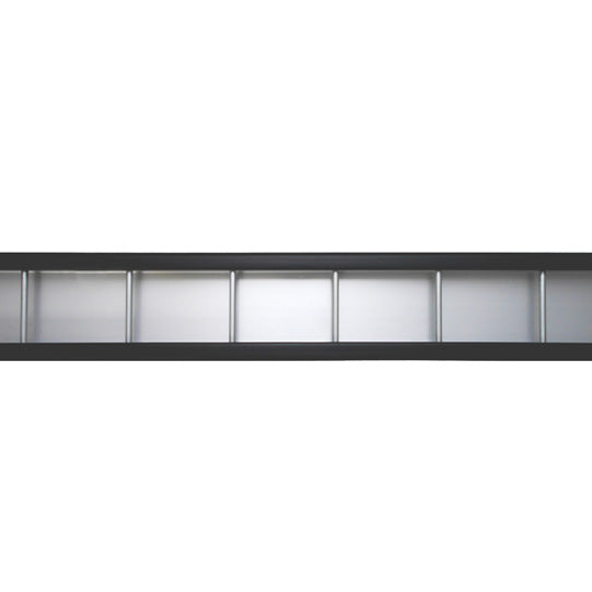 S-Line® rod anchor channel 3117-AL, anodised, w/ rubber coating