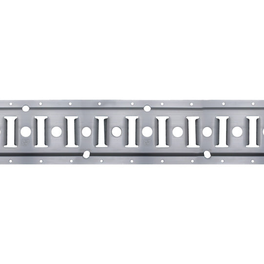 S-Line® slotted-hole anchor channel 3008-AL, aluminum, 3000 mm