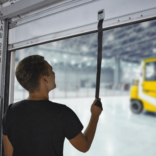 Retaining loop f. roller shutter/folding door, 1200 mm