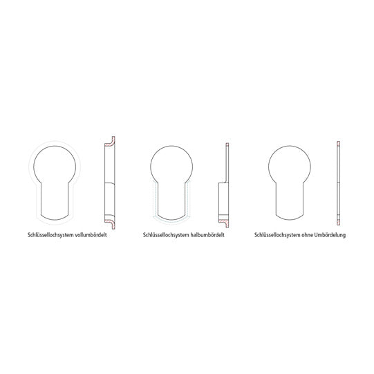 S-Line clothes rail w/ plastic end piece,chrome-plated,2420-251