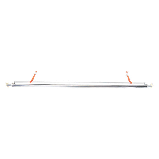 S-Line clothes rail w/ anchor combination end fitting, chrome-p