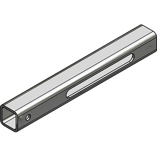 Rörsektion 20 x 20 x 2 mm för låsbalk för lätta lastbilar