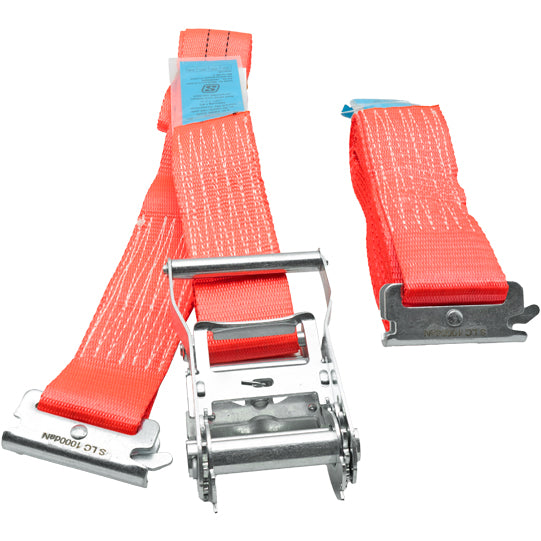 Lashing strap 2015, 4.8m, 50mm, LC1000, STF 150daN, combi.A.-E.
