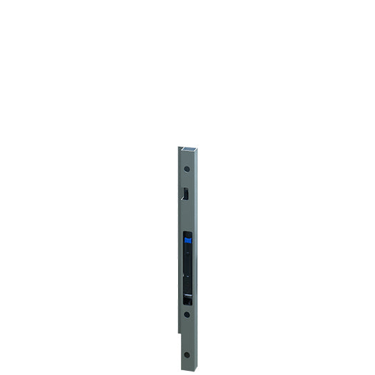 Blueline aluminium corner pillar DL, front R, anodized, 600 mm