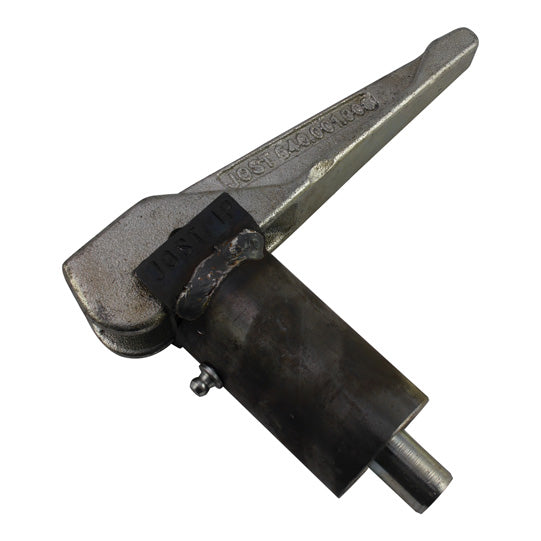 Spring bolt Ø18 mm Housing raw Bolt Spring and handle galv.