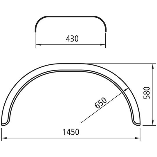 Mudguards - Plastic - WL V