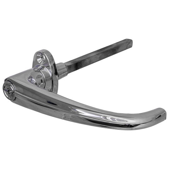 Door handle/outside handle f. 8 mm square holes