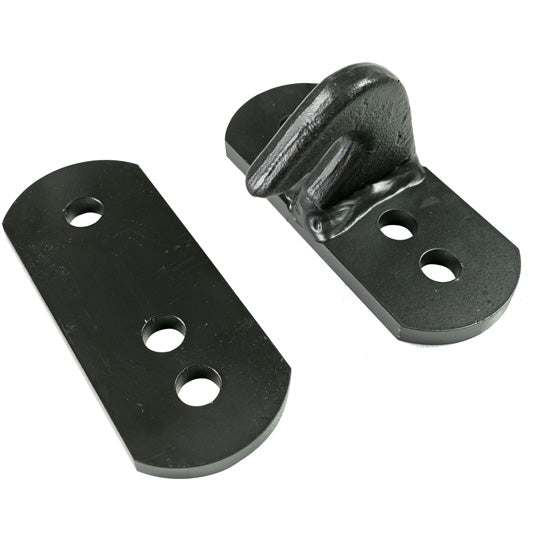 Drawbar bracket with hook complete KTL hole Ø 12.5 mm