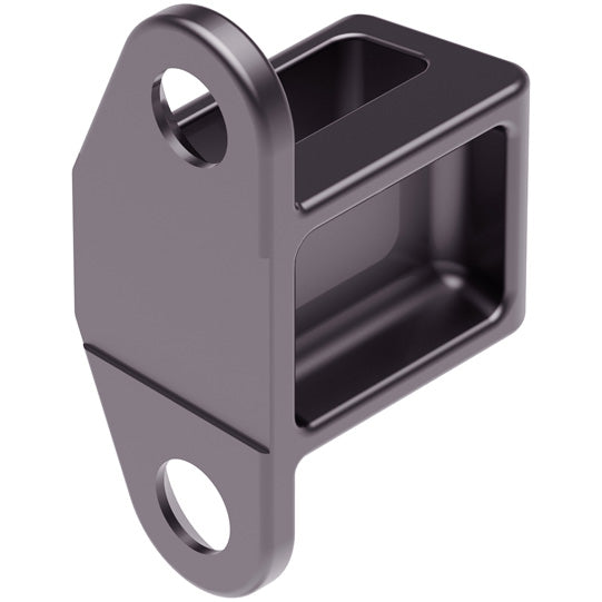 Locking pocket, L = R, black KTL, f. screw. on